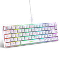 Clavier Gaming Compact 68% RGB – 69 Touches Filaire, Layout ES