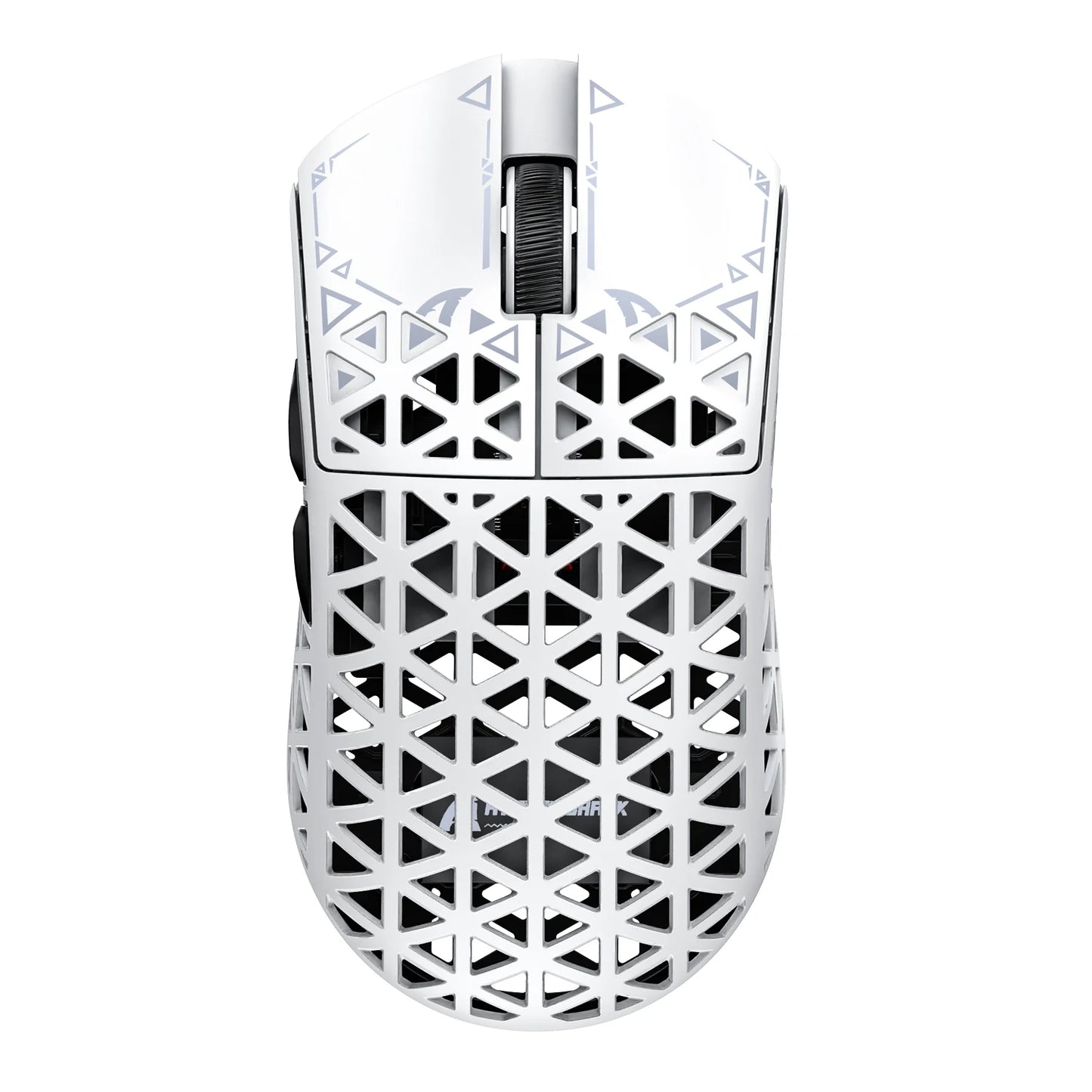 ATTACK SHARK R5 souris de jeu sans fil 8K Ultra fibre de carbone 39g SUPERLIGHT, capteur de jeu PixArt PAW3950MAX, Pol sans fil 8000Hz