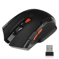 Souris Gaming Sans Fil 2,4 GHz – Optique 1600 DPI, 6 Boutons, USB
