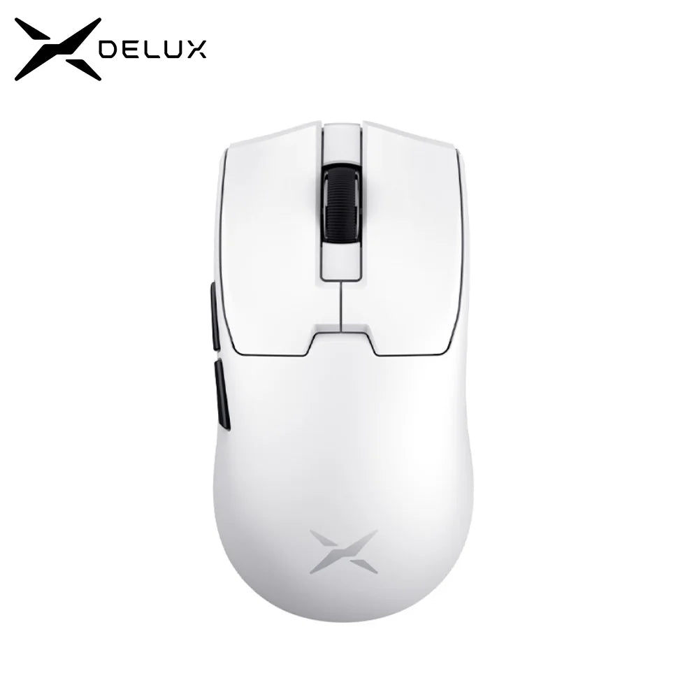 Souris de jeu sans fil Delux M800mini, légère 46g, PAW3311, souris de Recharge de taux d'érollage 1KHz pour joueur PC petite à moyenne main